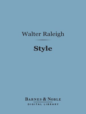 cover image of Style (Barnes & Noble Digital Library)